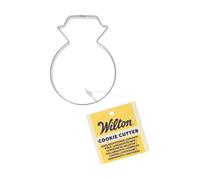 Wilton Cookie Cutter Wedding Ring: Stampini per Biscotti e Fondente in Acciaio Inox, Ideale per Feste a Tema Danza e Compleanno - 7 cm