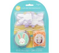 Wilton Cupcake Decorating Kit-Bunny And Carrot, Makes 24
