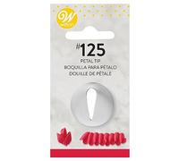 Wilton Blister Cornetto Petalo N.125 Blister Cornetto Petalo N.125, Acciaio, Argento,
