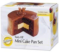 Wilton Mini Tasty Fill Cake Pan Tortiera, Set da 2