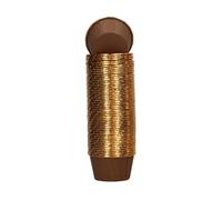Wilton Muffin Cups Brown 50 Pezzi - Pirottini per Muffin e Cupcake con Finitura Metallica Lucida, Ideali Anche per Servire altre Delizie come Petit four, Dolcetti o Cake Pops