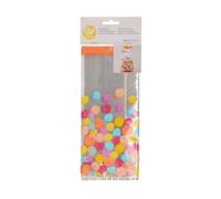 Wilton Party Bags Polka Dots 20 Pezzi: Sacchetti per Dolci e Regali con Chiusure, per Biscotti, Caramelle, Popcorn e Leccornie - 20 Pezzi