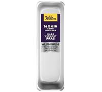 Wilton Performance Pans Stampo Plumcake in Alluminio Anodizzato - Teglia Rettangolare Resistente e Antiruggine per Torte, Pane e Dessert - 40x10 cm