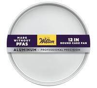 Wilton Performance Pans Stampo Rotondo in Alluminio Anodizzato - Teglia Resistente e Antiruggine per Torte a Strati e da Cerimonia - Ø 30 cm
