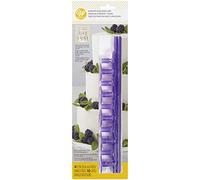 Wilton Plastic Support Rods and Caps Sostegni e Tappini di Plastica, Supporti per Torte a Strati Cake Dowels per Costruzione e Impilamento di Torte a più Livelli Matrimonio, Compleanno - 14 Pezzi