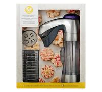 Wilton Pro Ultra II Preferred - Pressa per biscotti assortita, multicolore, 22,7 x 22,7 x 27,7 cm