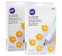 Wilton Sac à poche usa e getta, 30,4 cm, 12 pezzi, confezione multipla da 2