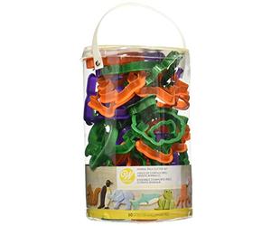 Wilton Set 50 Tagliapasta Animali, Plastica