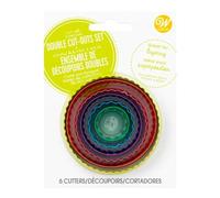 Wilton Set da 6 pezzi per fondente rotondo