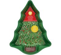 Wilton Stampi Albero di Natale, Stampo per Torte e Dolci in Metallo, Stampo Fai-da-Te per Dolci, Natale, Torte e Dessert - 37,5 x 23 cm