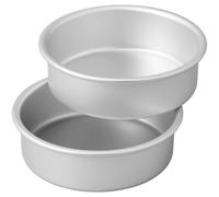 Wilton Stampi da Forno Rotondi, Teglia da Forno per Torte Pesanti a Più Strati, Small & Tall Layered Cake Pan Set/2