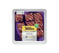 Wilton Stampo Quadrato Alluminio 25x5H CM Stampo Quadrato Alluminio 25x5H CM, Acciaio, Nero,