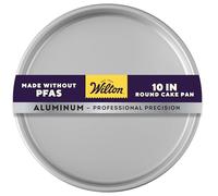 Wilton Stampo Tondo Alluminio 25CM Stampo Tondo Alluminio 25CM, Alluminio, Argento,