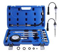 WiMas 13 tester di compressione del cilindro del motore, tester di compressione per motore a benzina, tester di compressione del motore del motociclo, strumento diagnostico con tester per candele di accensione