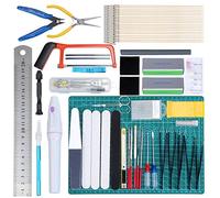 WiMas 64PCS Kit di Strumenti Modello Gundam, Hobby Building Craft Set, Modello Gundam Strumenti di Base per la Riparazione di Modelli di Edifici