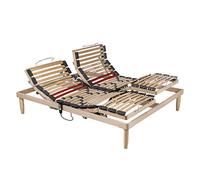 Wimed Letto degenza Rete Elettrica Deam Doppia 160x190cm Marrone