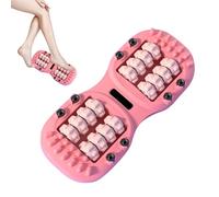 Wimnqie Foot Roller - Massaggiatore per la rigenerazione muscolare | Doppio rullo portatile punto trigger strumento per alleviare i muscoli per gambe, polpacci, collo, donne, uomini, anziani a casa