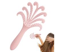 Wimnqie Pettine massaggiante - Massaggiatore per la testa con gommini tattili per il benessere | Bagnato e asciutto Ergonomico Rilassante Pettine Portatile per Viaggio Relax Per Donne E Uomini Cura