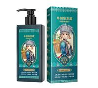 Wimnqie Shampoo per la tintura dei capelli, 207 ml, shampoo condizionante e colorante, copertura riduttiva, per donne, anziani, per capelli ricci, per barba, viaggi, casa, per uso domestico