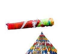 Wimpelkette Fahnengirlande - Kulturdekoration 50 cm | 25-teiliges Set - Außenbereich Terrasse Hof Spielplatz Garten Deko - Wetterfeste Girlande Partyfest Dekoration Bunte Stoffwimpel