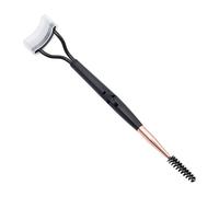 Wimperntrennkamm - Tragbare Halbbogen-Make-up-Werkzeuge, Faltbare Wimpernbürste Für Frauen, Mädchen, Teenager, Damen, Erwachsene Augenbrauen-Wimperntrenner Aus Edelstahl, Doppelkopf