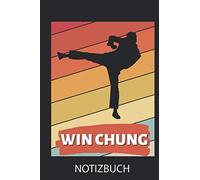 WIN CHUNG NOTIZBUCH: A5 Notizbuch KARIERT Wing Chun Buch | Win Chung | Kung Fu lernen | Training | Notizbuch Geschenk | Kampfsport | Kampfsportler | Kampfkunst | Sportler