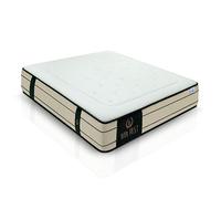 WIN REST Materasso Imperium Spring Box e schiuma Ecosystem traspirante di media rigidità, nucleo a 750 molle, tessuto damascato 400 g, fibra anallergica super soft