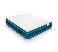 WIN REST Materasso Visco Gel a molle insacchettate Aqua, altezza 30 cm, rigidità media, nucleo a 750 molle, tessuto damascato 400 g, fibra anallergica super soft (200 x 200 cm)