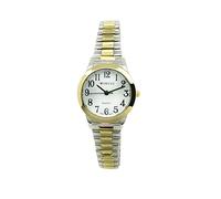 Wincci - Orologio classico da donna con cinturino elastico