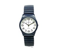 Wincci - Orologio da donna con fascia elastica rotonda, 30 mm, Blu