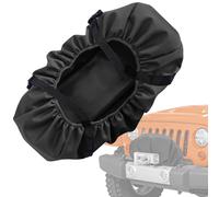 Winch Cover, Windproof Protective Cover 600d, Heavy-Duty Breathable Oxford Cloth, Automotive Care Accessory for Boat Trailer Rv Truck Vehicle Daily Outdoor Indoor Construction Camping and Driving Use