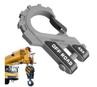 Winch Hook - 3/8 Inch Safety Chain Hooks | Trailer Chain Hooks High Strength Tow Cluster Hook | Rugged Clevis Grab Hoôks 20 Tons Trailer Clevis Hoôks for Most Vehicles