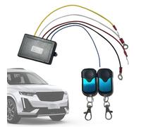 Winch Remote Control Kit - 12 V 24 V Wireless Winch Controller for Vehicles, Portable Electric Remote with IP65 Waterproof, Easy Install Compact Design, for Car Truck SUV Trailer Winching