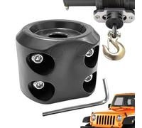 Winch Stopper, Replacement Hook Buffer, Reusable Car Modification Part, Compact Recovery Line Accessory, Rubber Bumper for Towing, Truck, Trail, Expedition, Ranch Vehicle Use