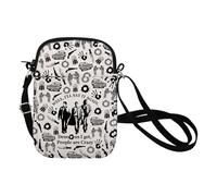 Winchester Brothers Borsa a tracolla Sam e Dean Fan Regalo Winchester Brothers TV Show Regali Dean Winchester Borsa a tracolla, bianco, 8.26*5.9 inches