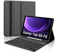 WINCHKING Custodia per tastiera per Samsung Galaxy Tab S10 FE 10,9 pollici, compatibile con Samsung Galaxy Tab S9 FE, custodia flessibile in TPU, magnetica rimovibile, tastiera Bluetooth, layout