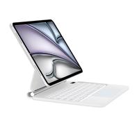 WINCHKING Magic Keyboard iPad 10° - Cover tastiera iPad 10° generazione 10.9" 2022, Trackpad Multi-Touch, AZERTY Retroilluminazione 7 colori, Weiß