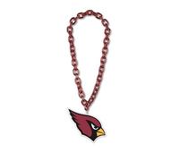 WinCraft Arizona Cardinals Collana in plastica con logo a catena grande, No Size, 80% plastica/20% schiuma