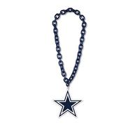 WinCraft Dallas Cowboys Collana in plastica con logo a catena grande