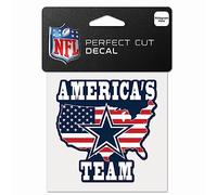 Wincraft Dallas Cowboys Slogan Perfect Cut Decalcomania Colorata 10,2 x 10,2 cm