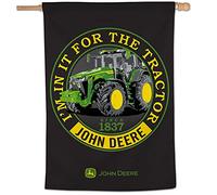 WinCraft John Deere Banner Verticale 28 "x40" Sono in IT Trattore