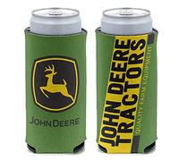 WinCraft John Deere Slim Cooler 12oz. Stripe