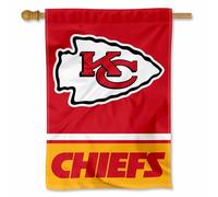 Wincraft KC Chiefs Two Sided House Flag