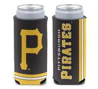 WinCraft MLB Pittsburgh Pirates Slim Can Cooler, colori della squadra, taglia unica