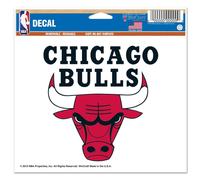 WinCraft NBA Chicago Bulls Multi-Use Colored Decal 5"""" x 6""""