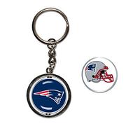 WinCraft NFL NEW ENGLAND PATRIOTS Spinner Key Ring