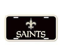 Wincraft NFL New Orleans Saints Targa, Team Color, Taglia Unica