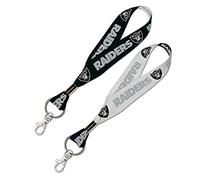 Wincraft NFL Oakland Raiders - Cordino portachiavi da 2,5 cm