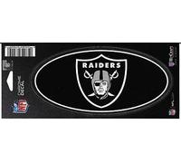 Wincraft NFL Oakland Raiders WCR07555014 - Decalcomania cromata, 7,6 x 17,8 cm