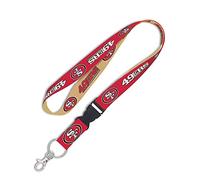 Wincraft NFL San Francisco 49ers Cordino con fibbia staccabile, 1,9 cm